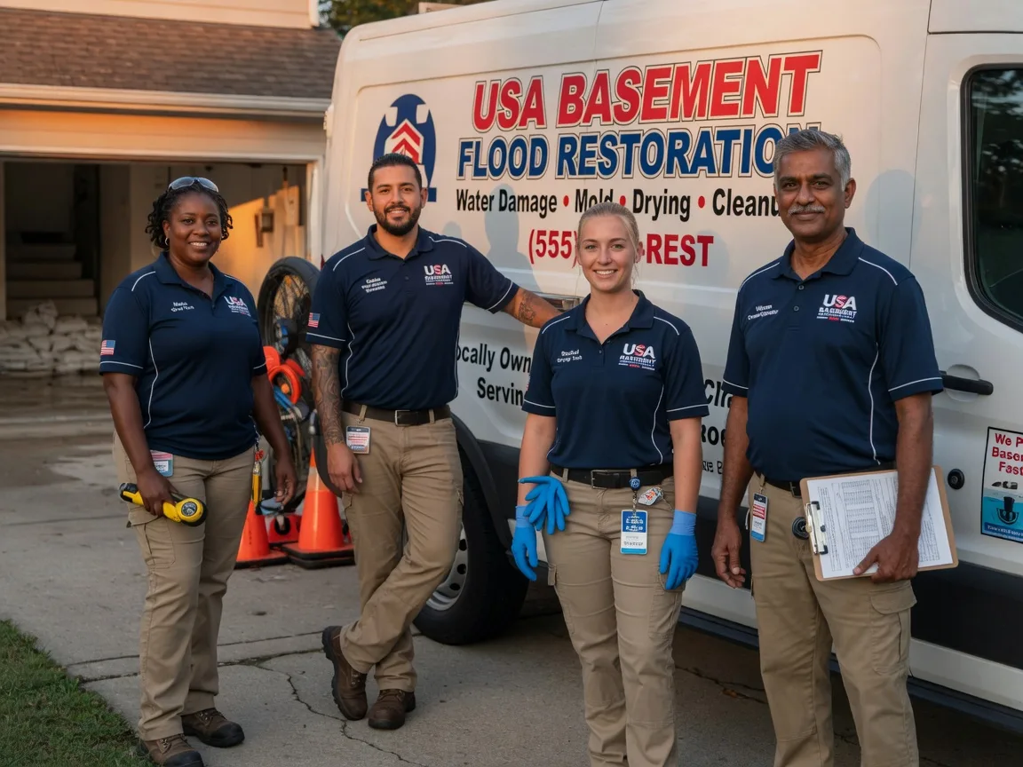 Basement Flood Cleanup company in Converse, IN