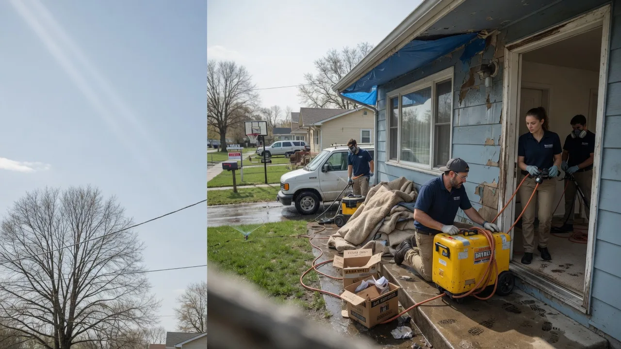 Basement Flood Cleanup in Converse, IN near me